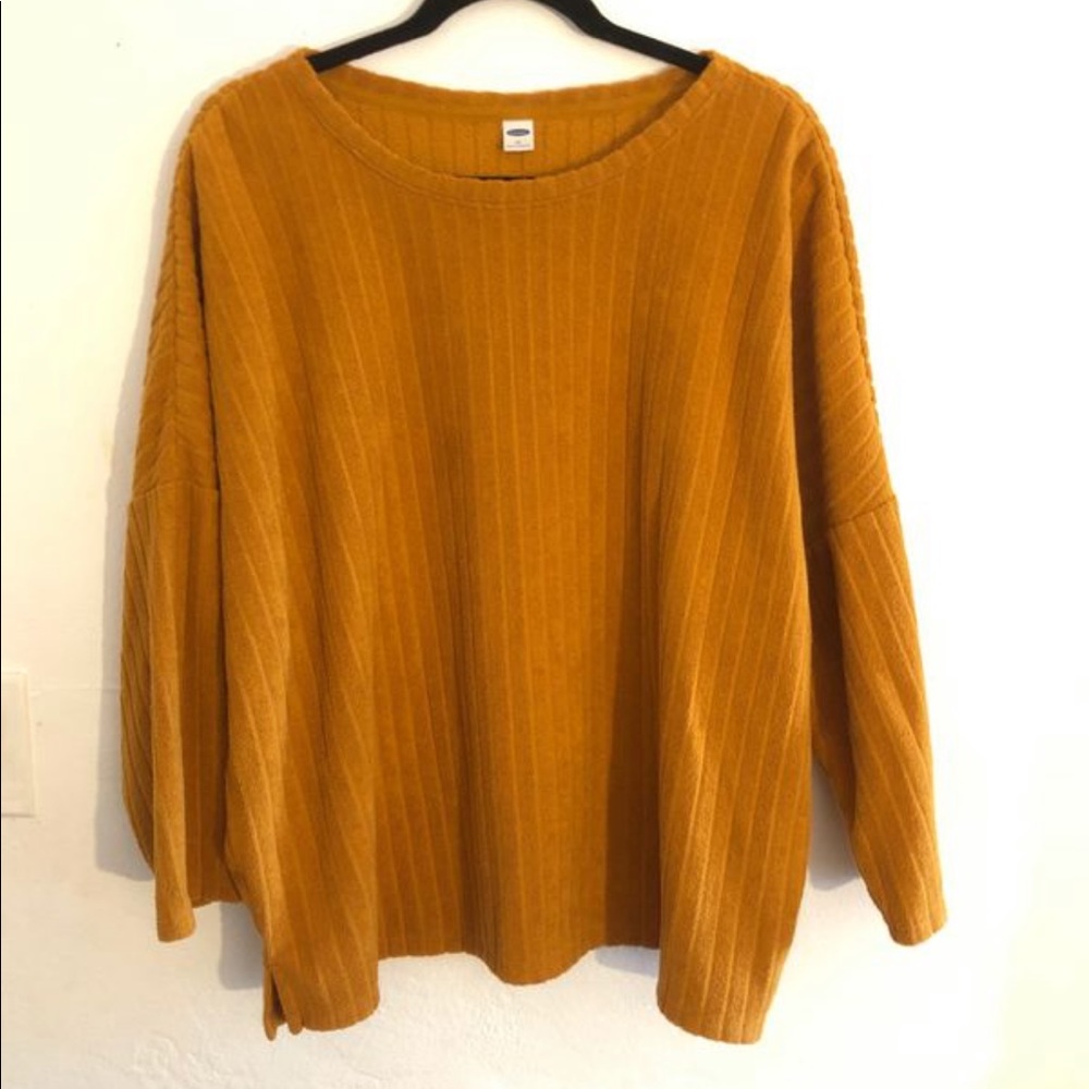 Old Navy Cozy Texture Tobacco Leaf